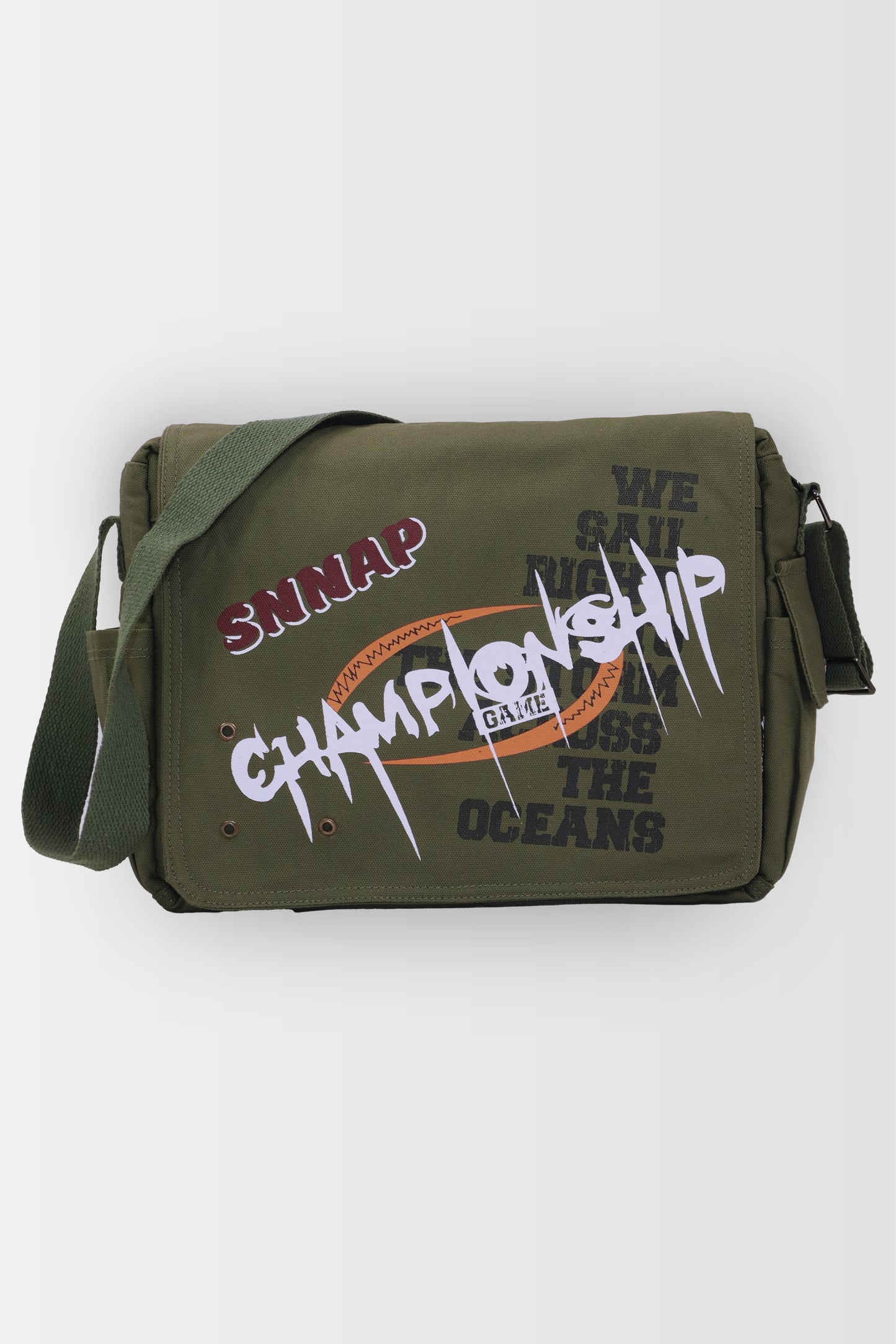 Olive Championship Messenger Bag